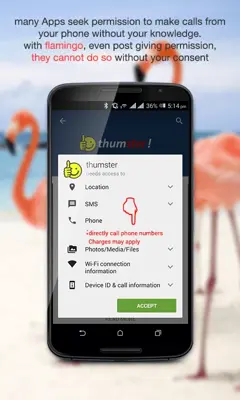 flamingo android App screenshot 1